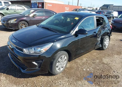2022 Kia Rio 5-Door S from USA, damaged, VIN 3KPA25AD5NE506466